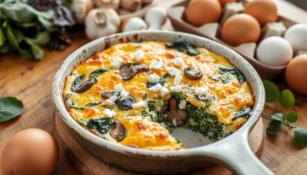 Spinach Mushroom Breakfast Casserole Spinach Mushroom Breakfast Casserole