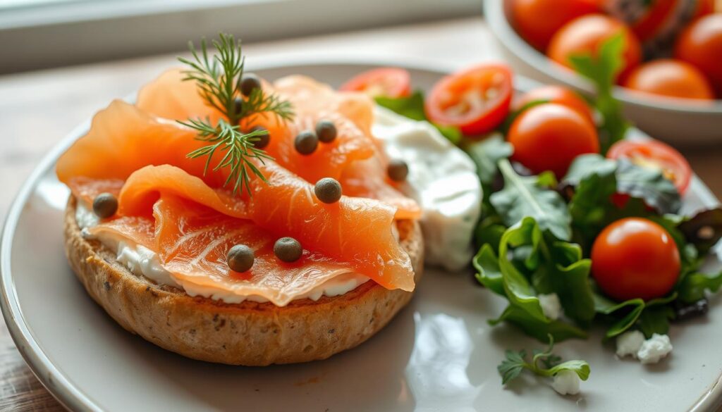 Smoked Salmon Breakfast Smoked Salmon Breakfast