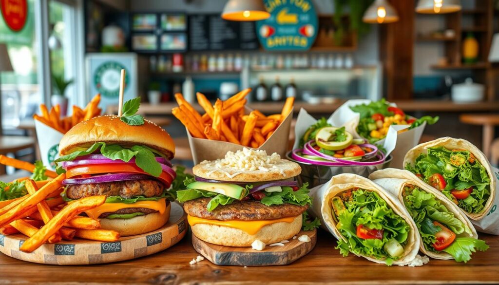 vegetarian fast food
